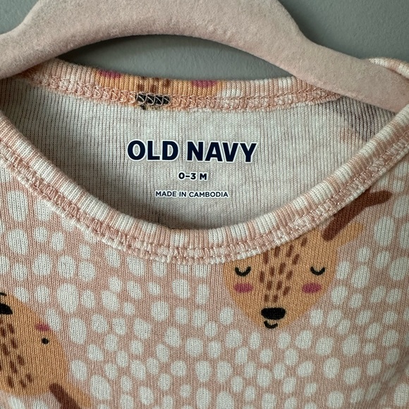 Old Navy Reindeer bodysuit - Picture 2 of 3